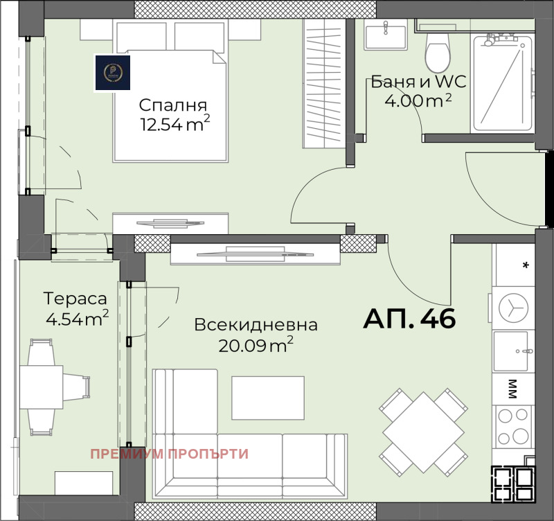 Продается  1 спальня Пловдив , Христо Смирненски , 65 кв.м | 17679906 - изображение [3]