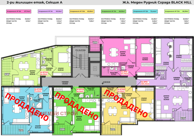 Продава 2-СТАЕН, гр. Бургас, област Бургас, снимка 11 - Aпартаменти - 48388737