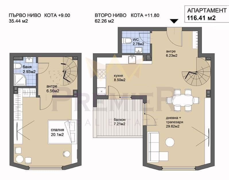 Til salg  Maisonette Sofia , Boyana , 116 kvm | 33173142 - billede [14]