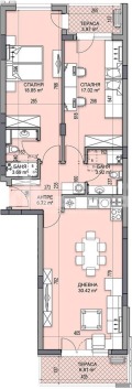 Продава 3-СТАЕН, град Пловдив, Гагарин • 155500 € / 304131.57 лв. • 41021049 6