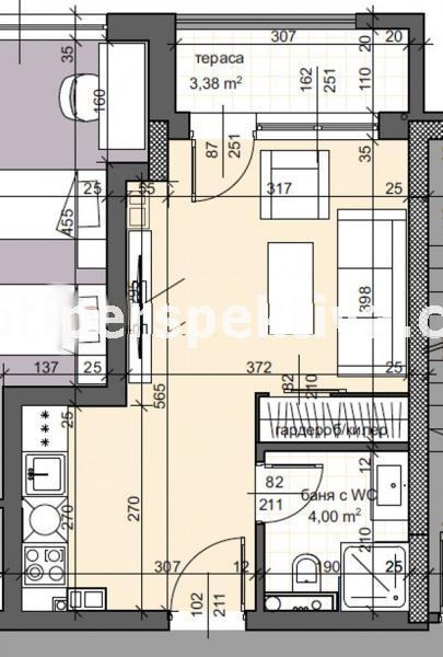 Продава  1-стаен град Пловдив , Тракия , 41 кв.м | 12203915 - изображение [7]