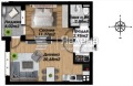 Продава  2-стаен град Пловдив , Беломорски , 65 кв.м | 55973603