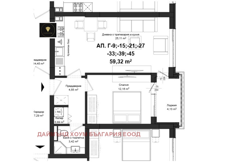 Продава 2-СТАЕН, гр. Пловдив, Гагарин, снимка 2 - Aпартаменти - 47505857