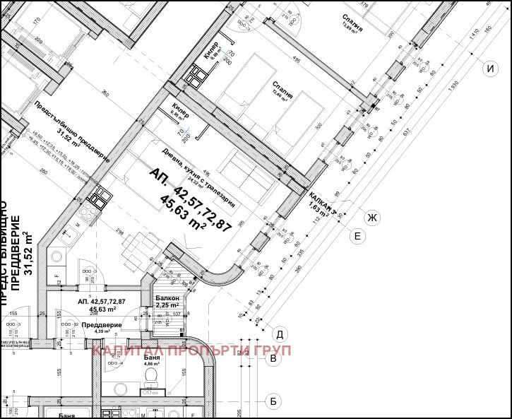 Na sprzedaż  1 sypialnia Sofia , Zona B-18 , 58 mkw | 40051689 - obraz [3]