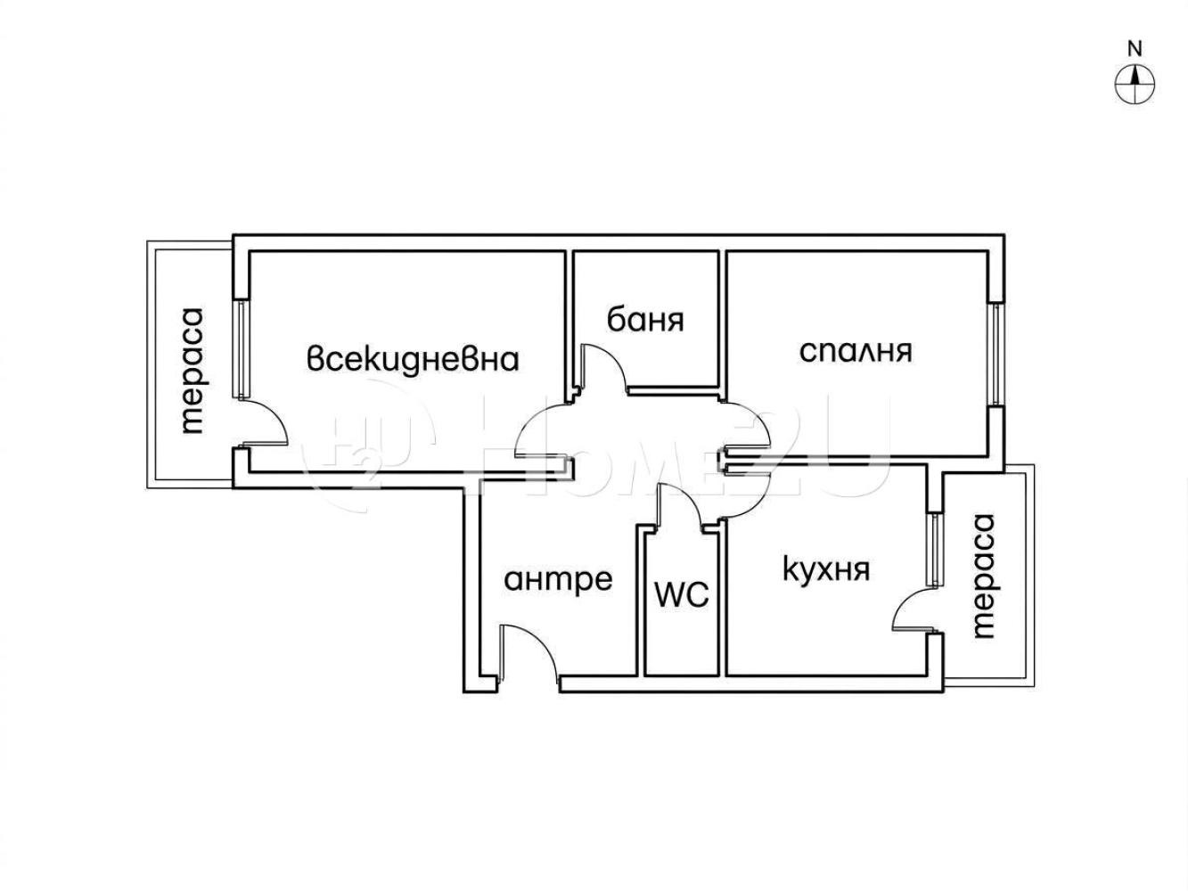Продава 2-СТАЕН, гр. София, Сухата река, снимка 11 - Апартаменти - 56081889