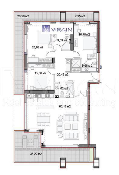 Продава МНОГОСТАЕН, гр. Варна, к.к. Слънчев ден, снимка 15 - Aпартаменти - 37569978