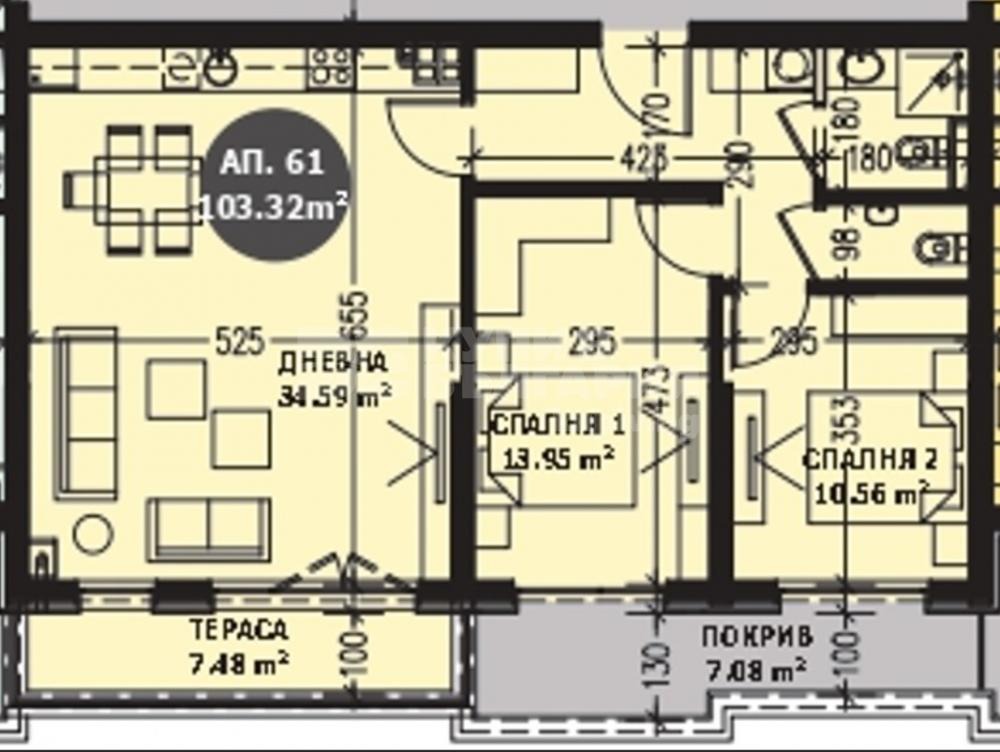 Продава 3-СТАЕН, гр. София, Витоша, снимка 5 - Апартаменти - 55616194