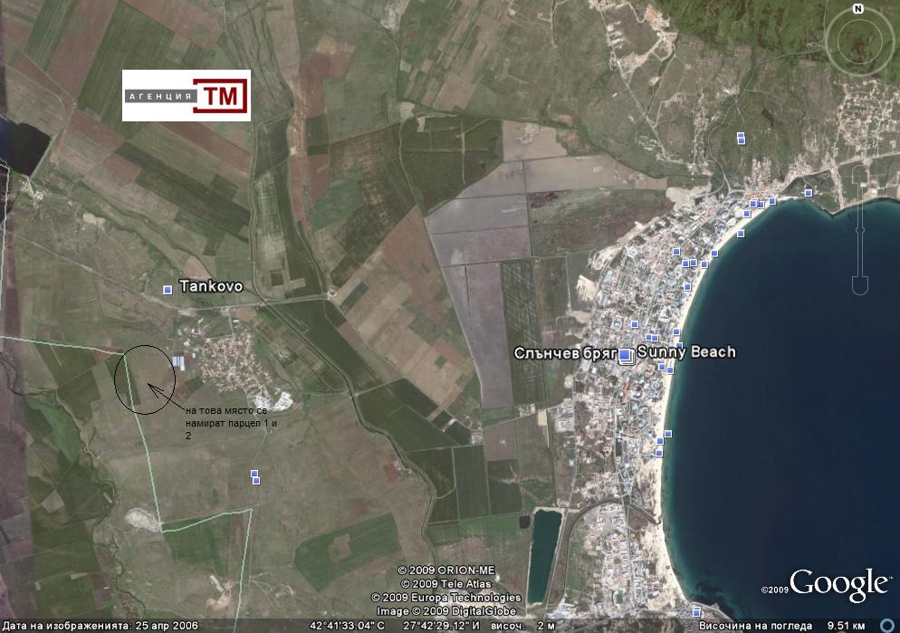 Продава ЗЕМЕДЕЛСКА ЗЕМЯ, с. Тънково, област Бургас, снимка 2 - Земеделска земя - 53680805