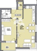 Продава  2-стаен град Пловдив , Прослав , 71 кв.м | 93943943 - изображение [4]