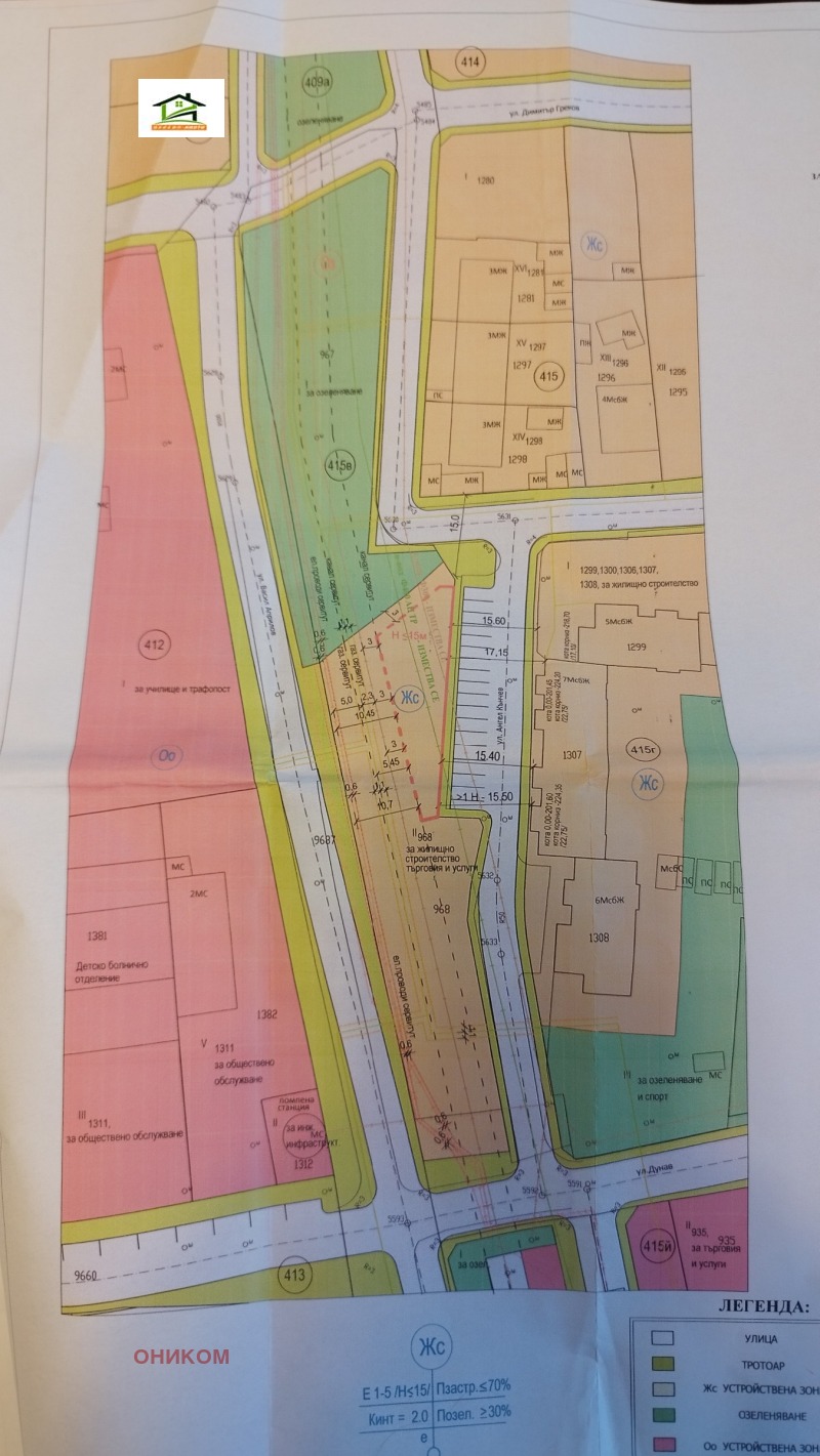 Продава ПАРЦЕЛ, град Пазарджик, Окръжна болница • 150000 € / 293374.50 лв. • 60911275 1