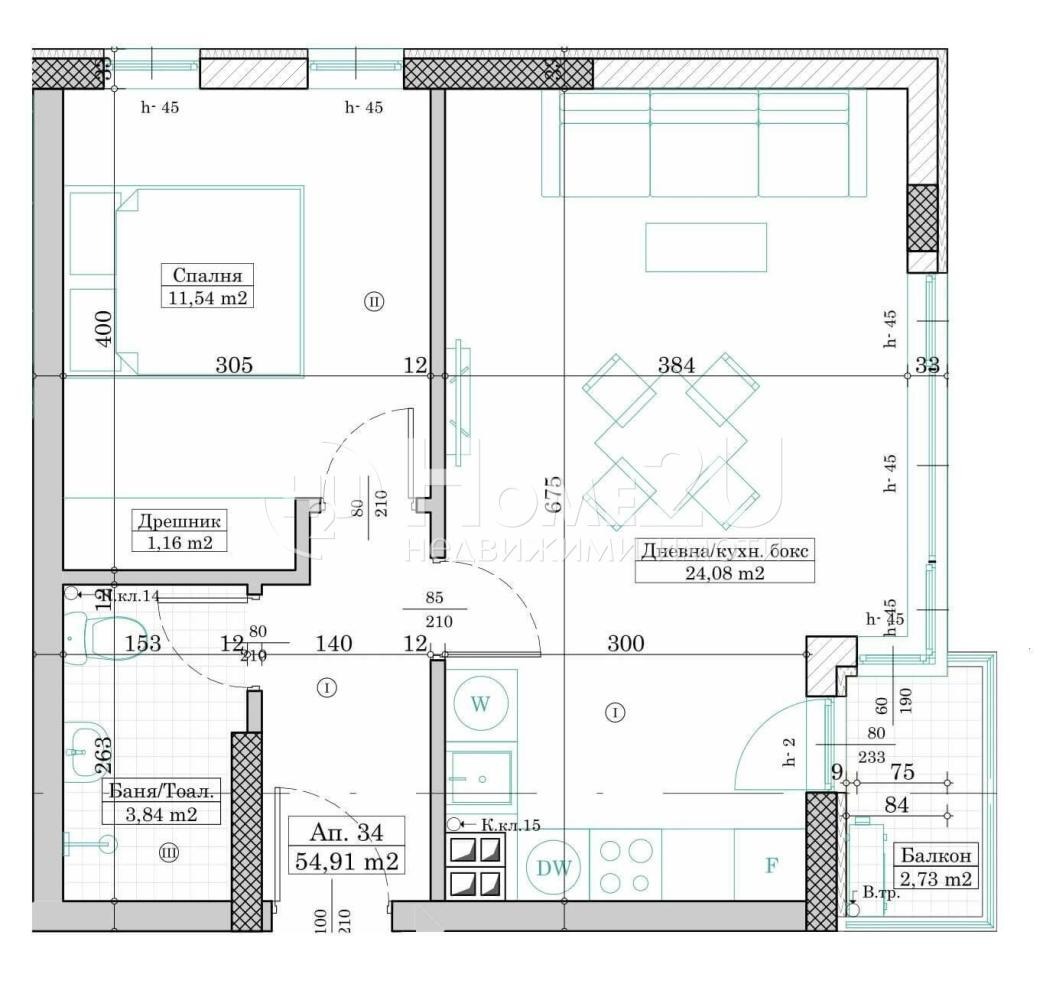 Продава 2-СТАЕН, гр. Варна, Левски 1, снимка 4 - Апартаменти - 53887169
