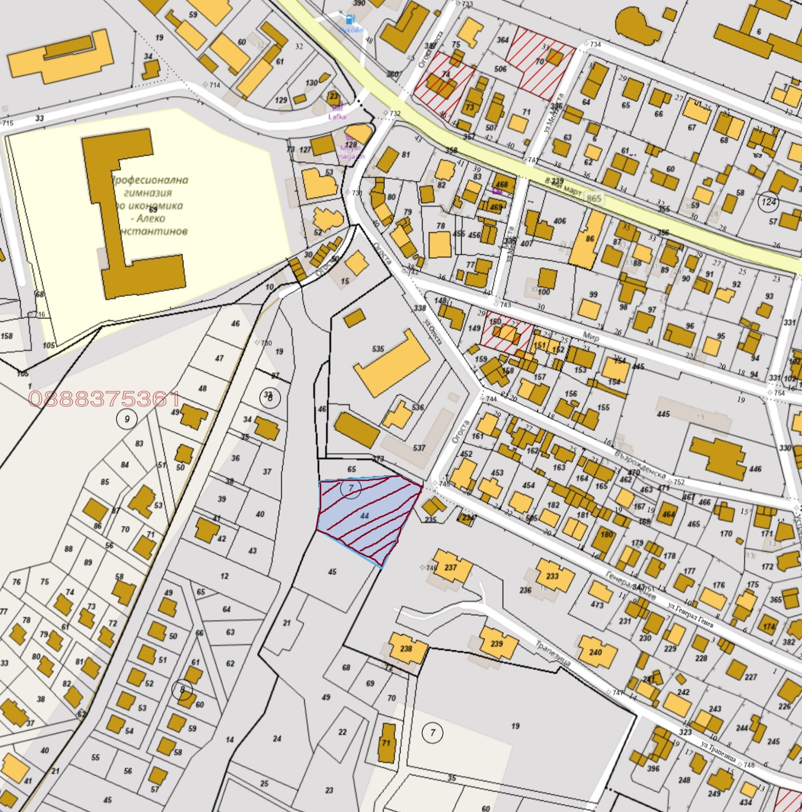 Продава ЗЕМЕДЕЛСКА ЗЕМЯ, гр. Кърджали, област Кърджали