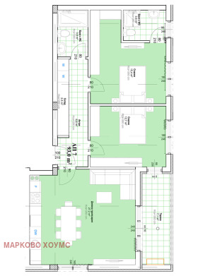 2 slaapkamers Markovo, regio Plovdiv 6