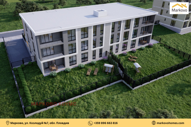 Til salg  2 soveværelser region Plovdiv , Markovo , 107 kvm | 58424602 - billede [4]