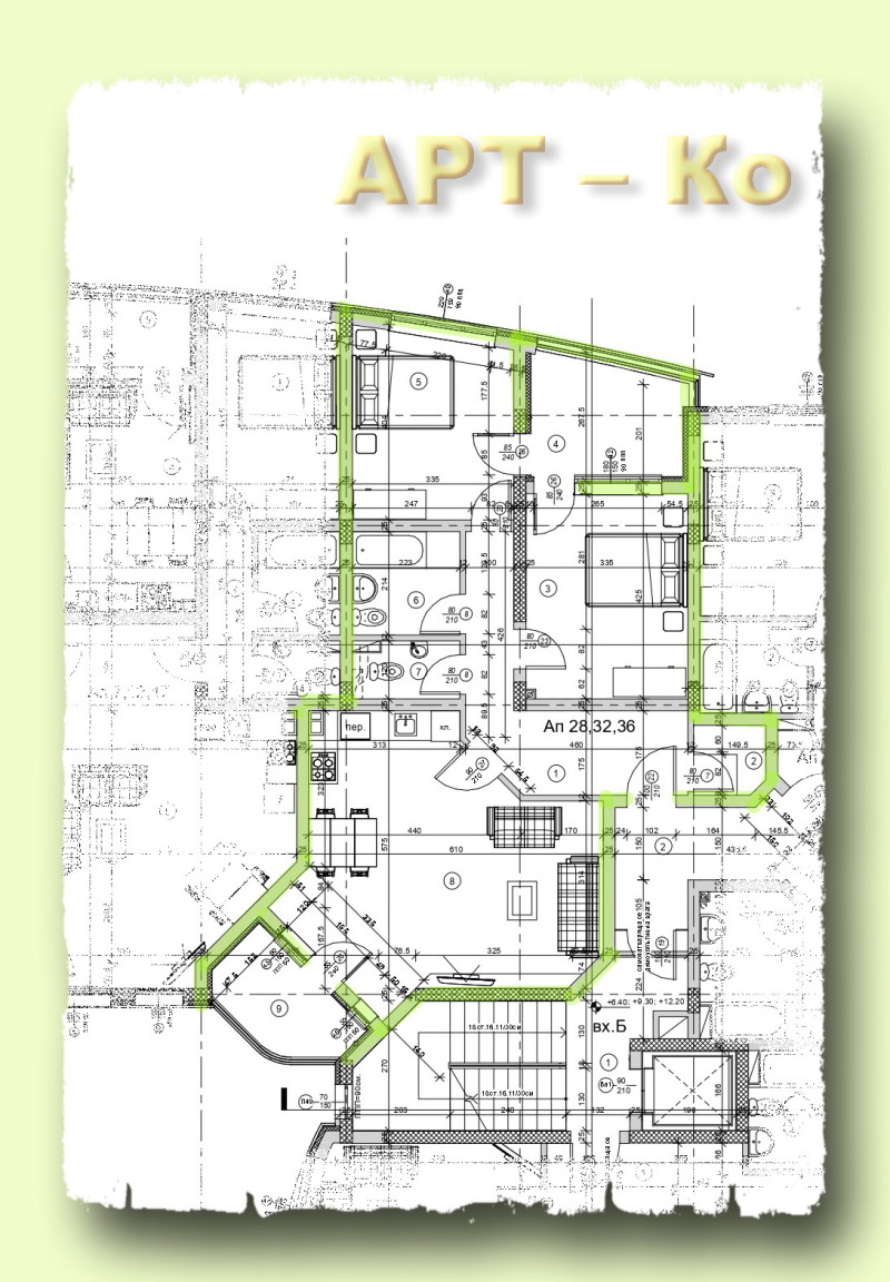 Продается  2 спальни Перник , Изток , 125 кв.м | 31377145 - изображение [2]