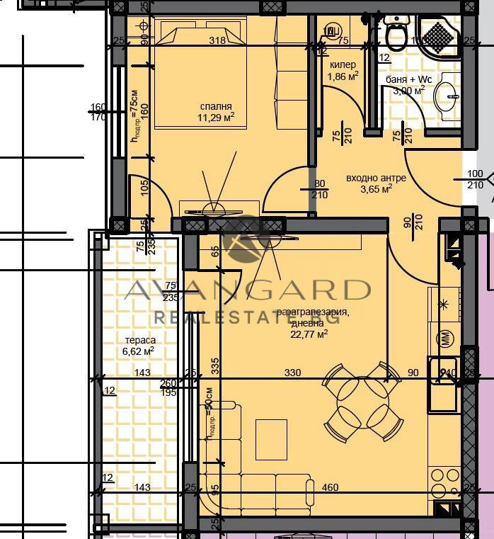 Продава 2-СТАЕН, гр. Пловдив, Остромила, снимка 3 - Апартаменти - 53886121