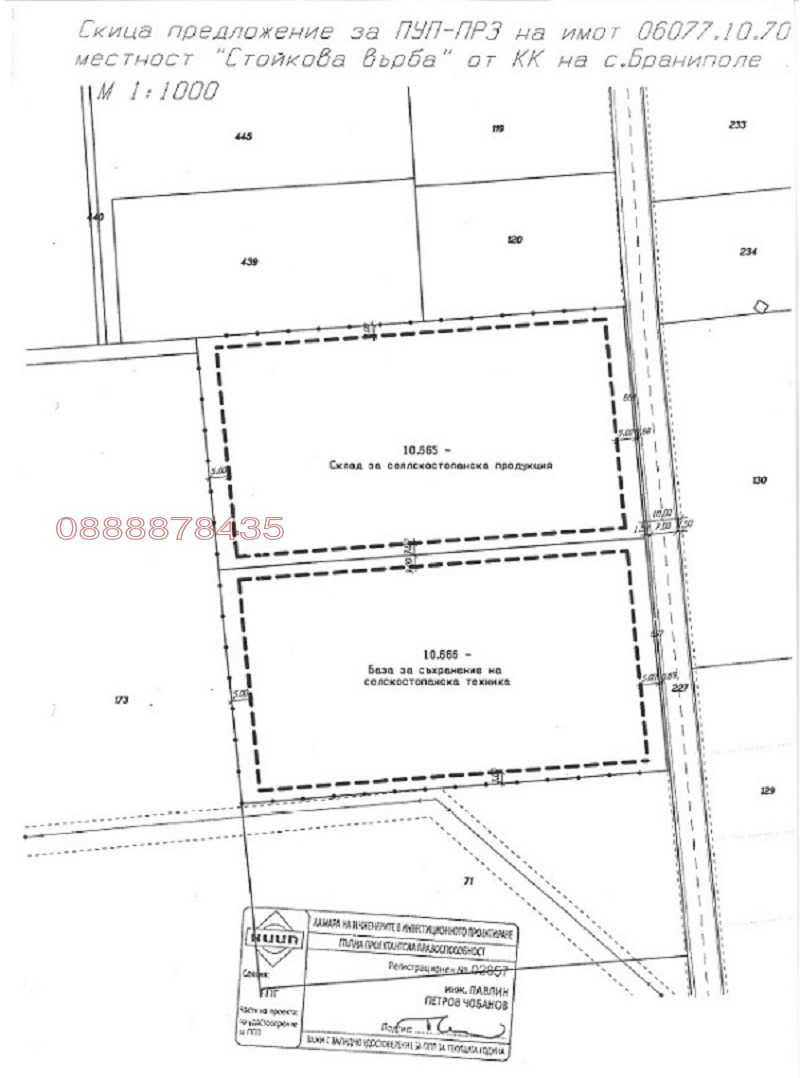 Продава ПАРЦЕЛ, гр. Пловдив, Индустриална зона - Юг, снимка 2 - Парцели - 48677295