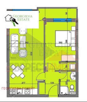 1 bedroom Ostromila, Plovdiv 1