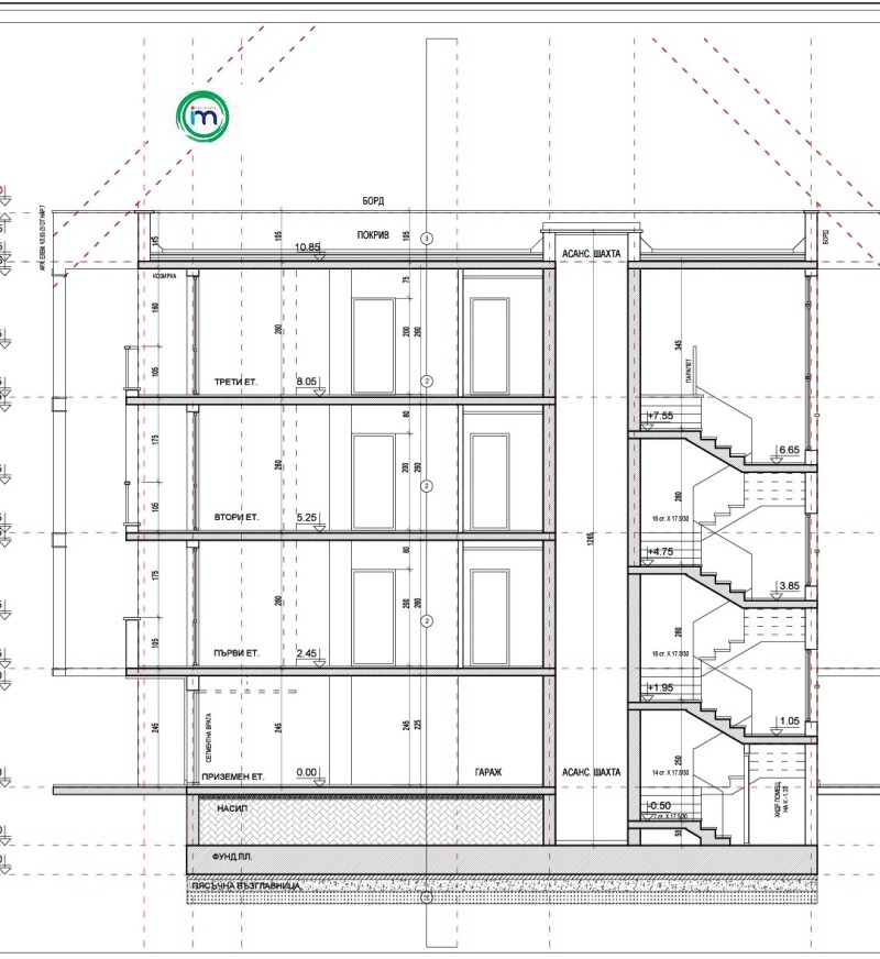 Продава 3-СТАЕН, гр. Пазарджик, Ставропол, снимка 3 - Aпартаменти - 49177446