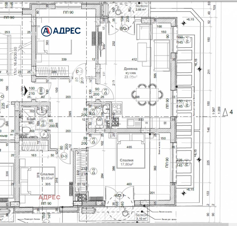 Na prodej  3+ ložnice Varna , Centar , 122 m2 | 59785182 - obraz [3]