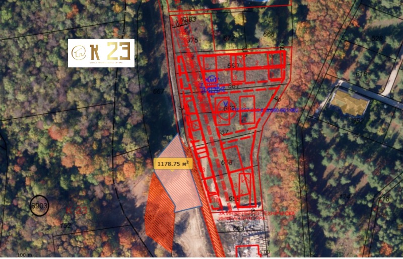 Продава ПАРЦЕЛ, гр. София, м-т Детски град, снимка 2 - Парцели - 52980225