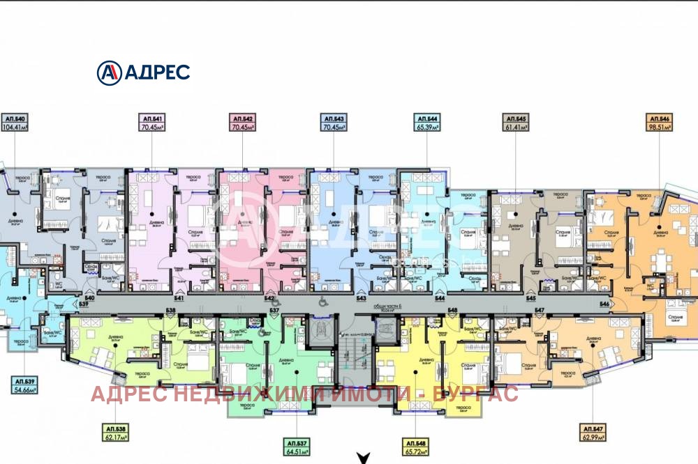 Продава 3-СТАЕН, гр. Бургас, област Бургас, снимка 4 - Апартаменти - 53793912