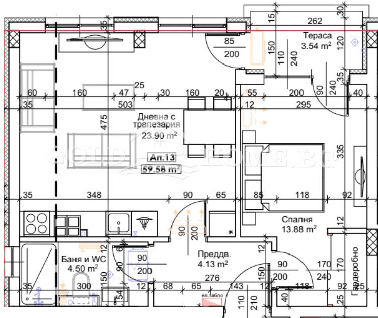 À venda  1 quarto Plovdiv , Trakiia , 69 m² | 92236364