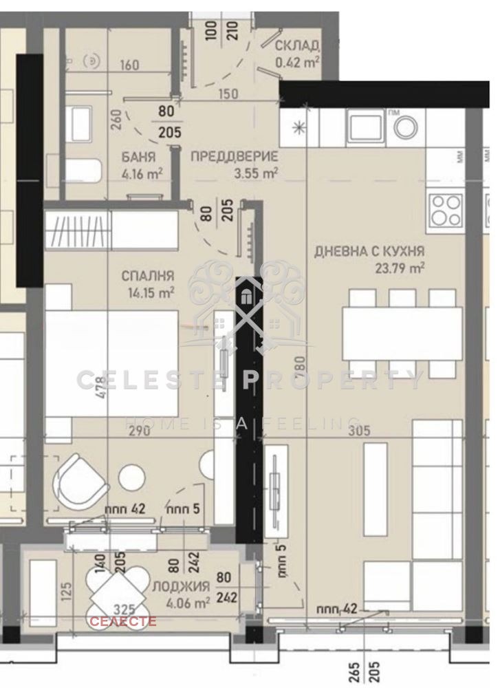 Продава  2-стаен град София , Банишора , 72 кв.м | 84550844 - изображение [3]