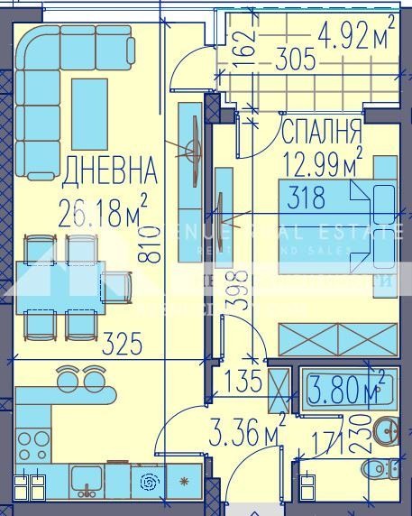 In vendita  1 camera da letto Plovdiv , Kamenitsa 2 , 73 mq | 57404008