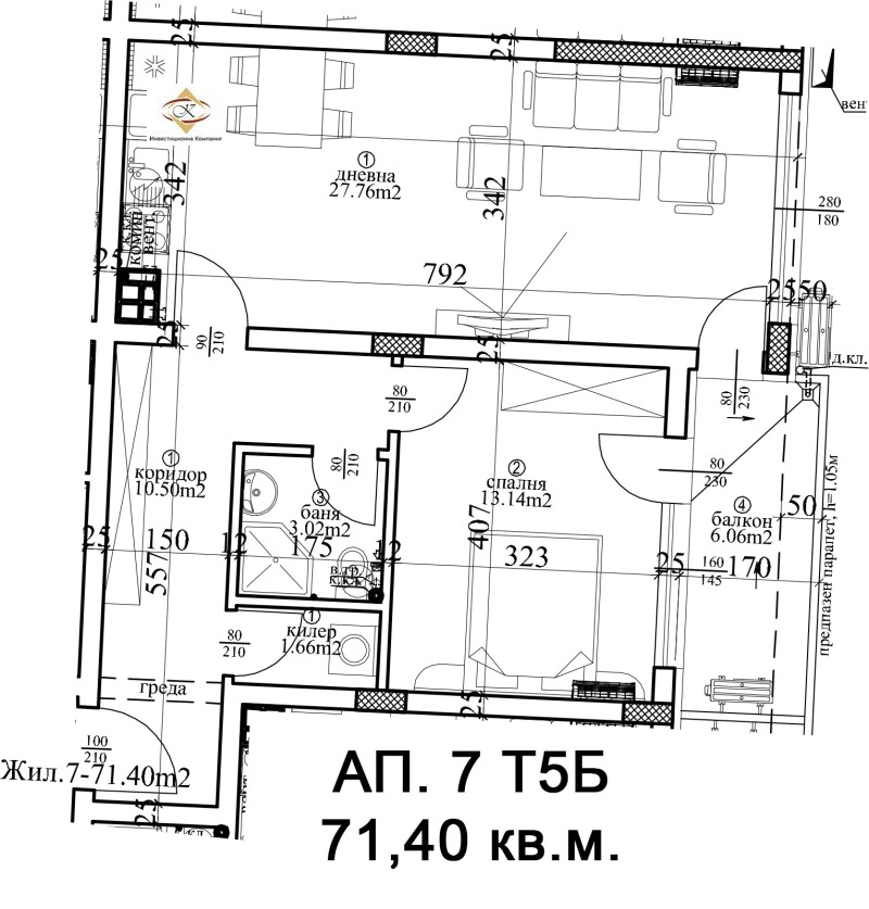 Продава 2-СТАЕН, гр. Варна, Център, снимка 4 - Aпартаменти - 46586200