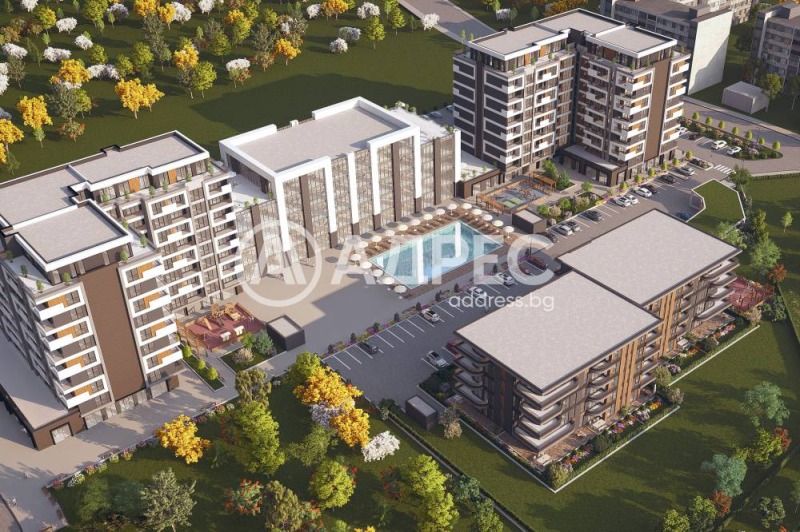 Till salu  1 sovrum Plovdiv , Trakija , 80 kvm | 83544740
