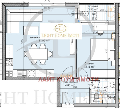 In vendita  1 camera da letto Plovdiv , Karshiiaka , 81 mq | 95577814 - Immagine [5]
