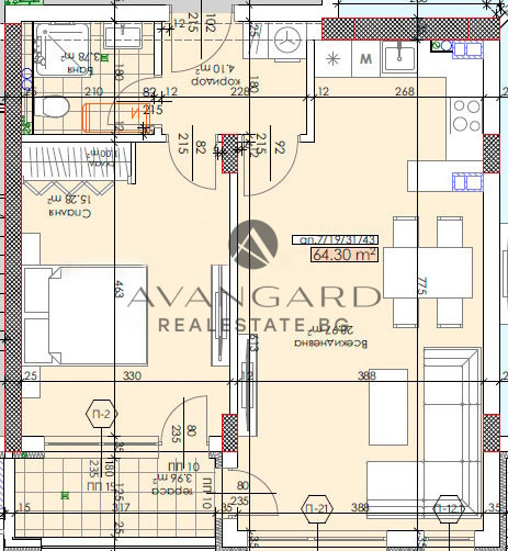 Продава 2-СТАЕН, гр. Пловдив, Тракия, снимка 2 - Апартаменти - 54204882