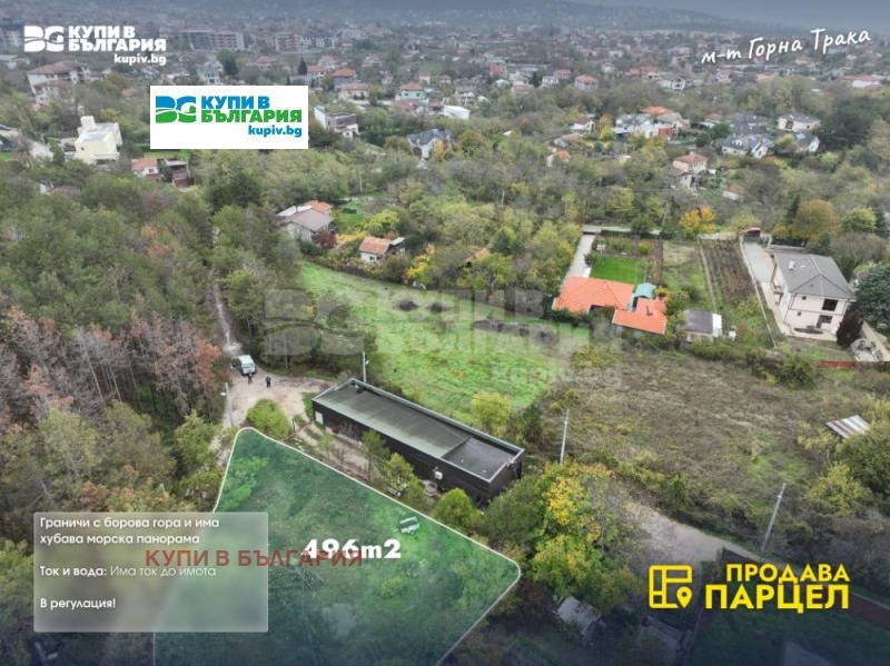 Продава ПАРЦЕЛ, гр. Варна, м-т Горна Трака, снимка 3 - Парцели - 53382291