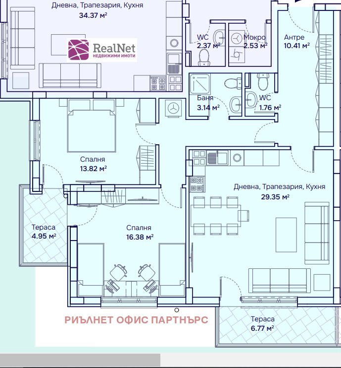Продава 3-СТАЕН, гр. София, Бояна, снимка 8 - Апартаменти - 52292805