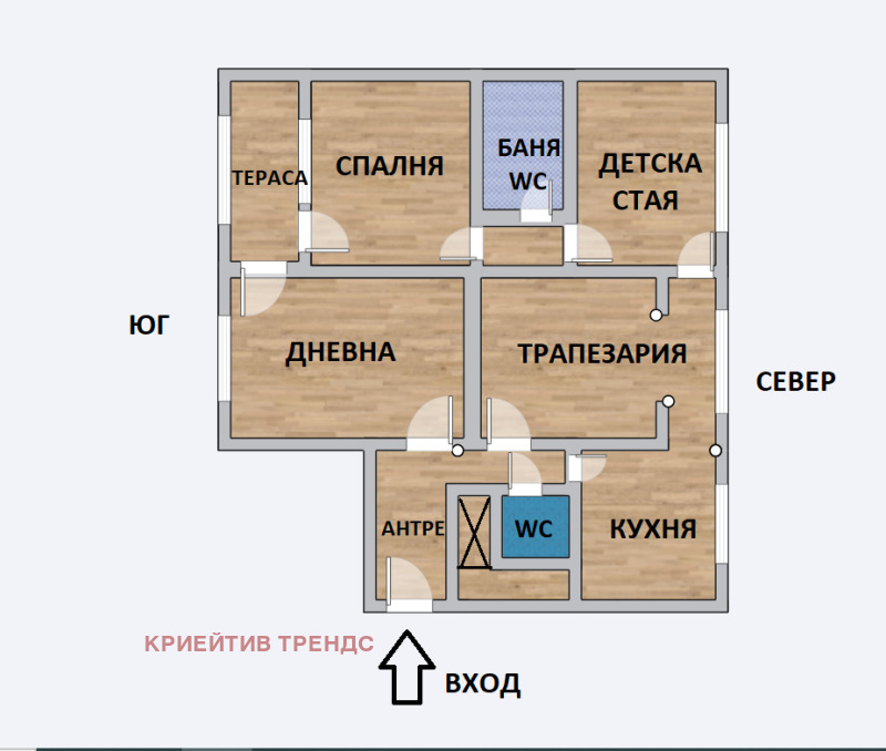 Продава 4-СТАЕН, гр. София, Левски В, снимка 3 - Aпартаменти - 49556720