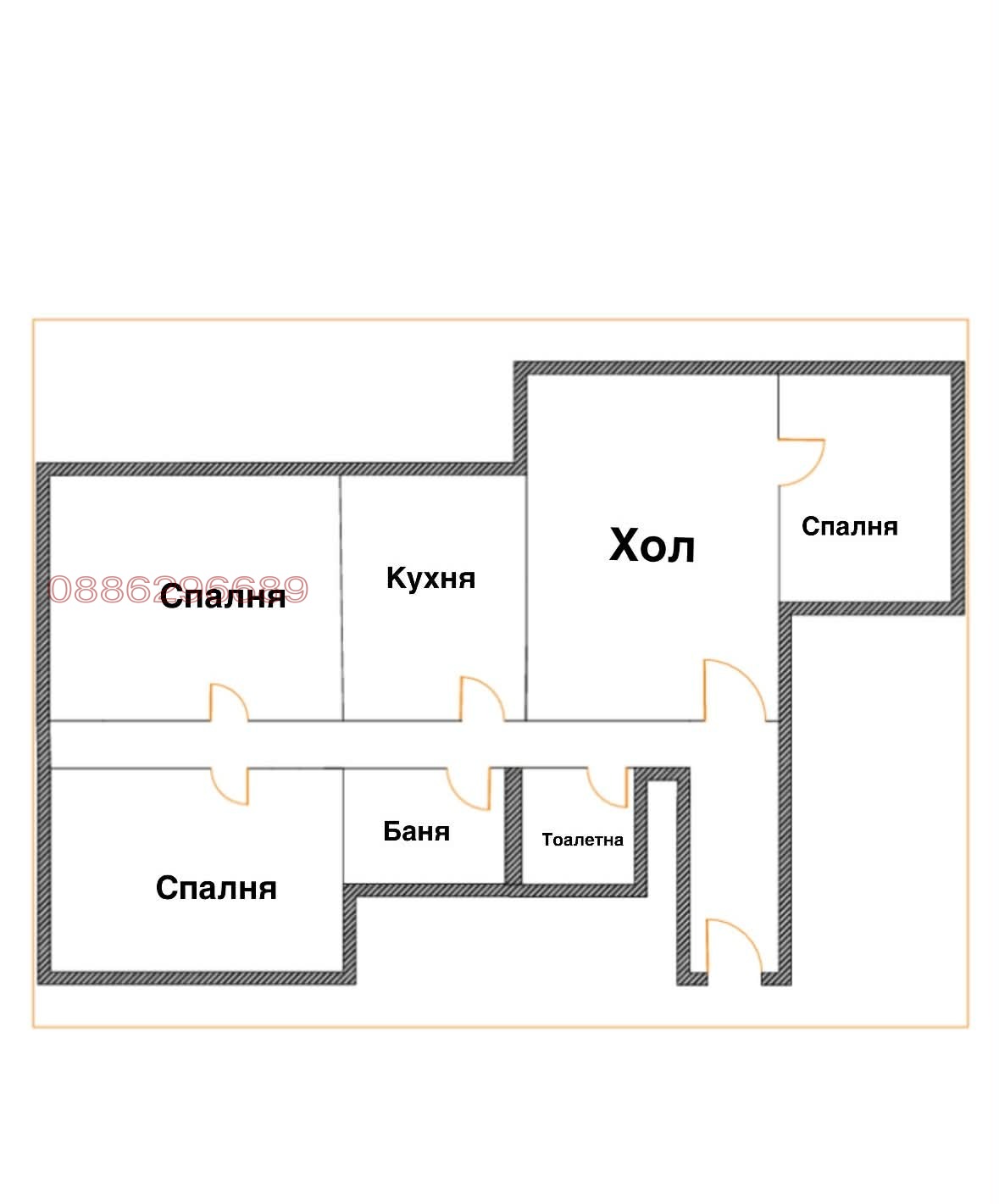 Продава 3-СТАЕН, гр. София, Младост 1