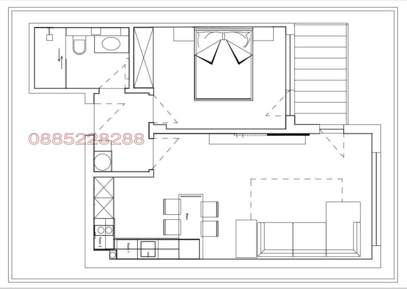 Продава  2-стаен град Пловдив , Кючук Париж , 76 кв.м | 28848674 - изображение [15]