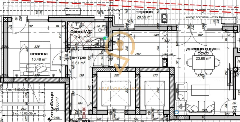 Продава 2-СТАЕН, гр. Варна, Изгрев, снимка 2 - Aпартаменти - 48389030