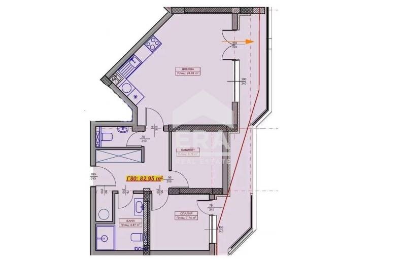 Na prodej  2 ložnice Varna , Vazraždane 1 , 98 m2 | 75799111