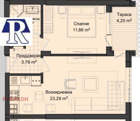 1 dormitorio Karshiyaka, Plovdiv 1