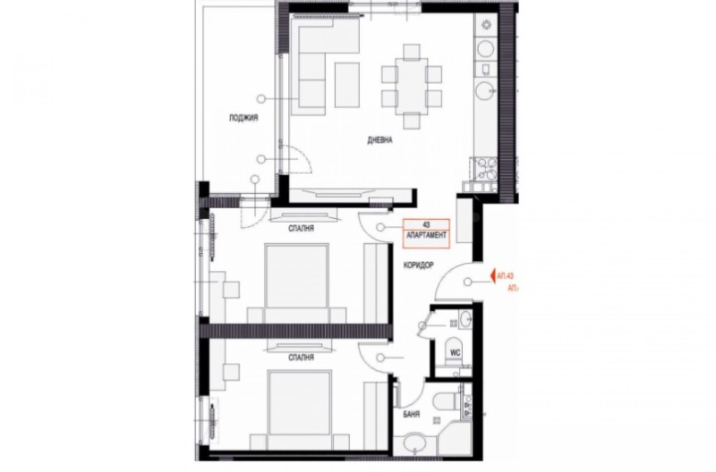 For Sale  2 bedroom Sofia , Lyulin 2 , 102 sq.m | 27781866 - image [16]