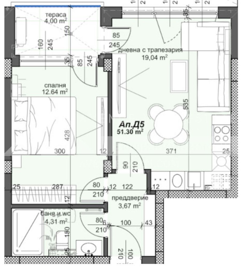 À venda  1 quarto Plovdiv , Trakiia , 63 m² | 14033416 - imagem [2]
