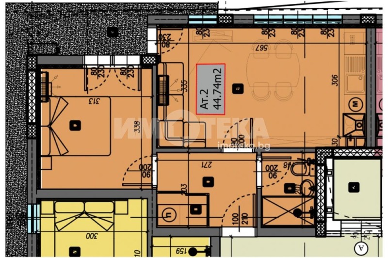 Προς πώληση  2 υπνοδωμάτια Βαρνα , Βηνητσα , 70 τ.μ | 83505758 - εικόνα [8]