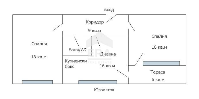 Продава 3-СТАЕН, гр. Варна, Конфуто, снимка 8 - Апартаменти - 54644385