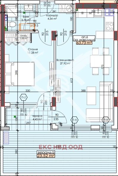 Продава  2-стаен, град Пловдив, Тракия • при запитване • ID 91255175 — holmes.bg - [1] 