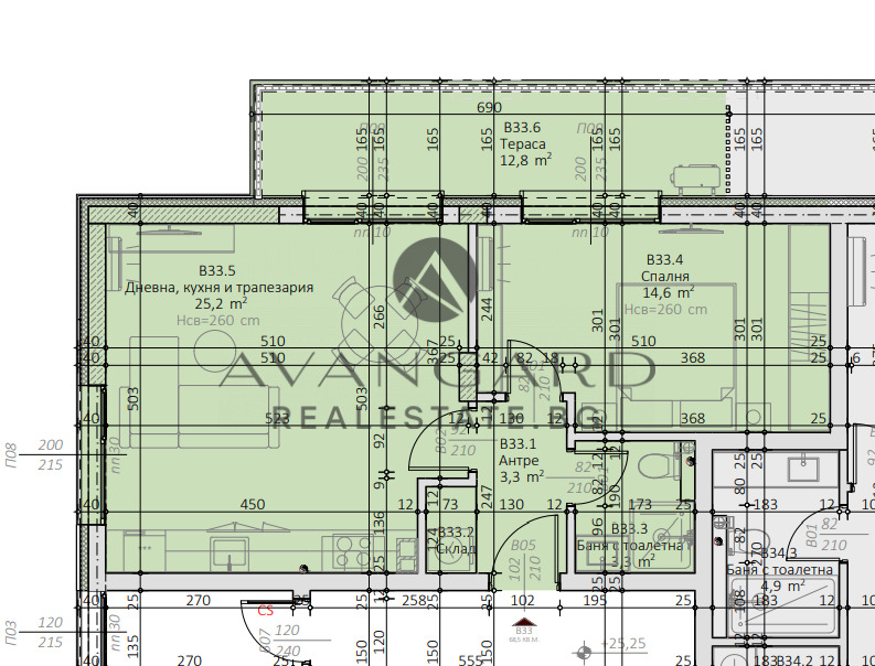 Eladó  1 hálószoba Plovdiv , Trakija , 81 négyzetméter | 54842529 - kép [4]