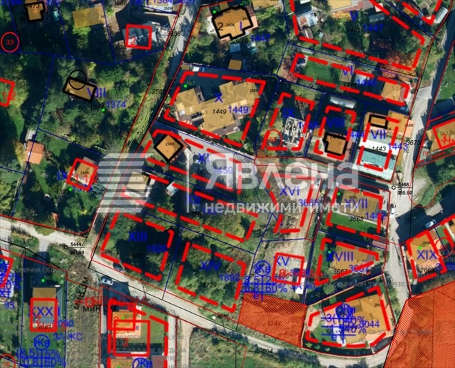 Продава ПАРЦЕЛ, гр. София, с. Бистрица, снимка 2 - Парцели - 52795281