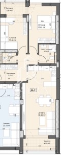 Продава 3-СТАЕН, град Пловдив, Кършияка • 134900 € / 263841.47 лв. • 69706329 3