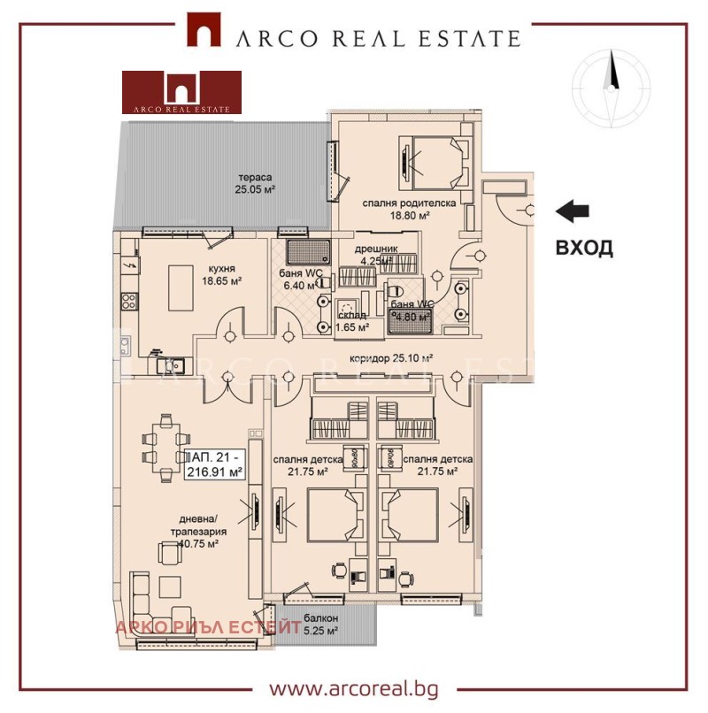 Продава  4-стаен град София , Сухата река , 248 кв.м | 55892987